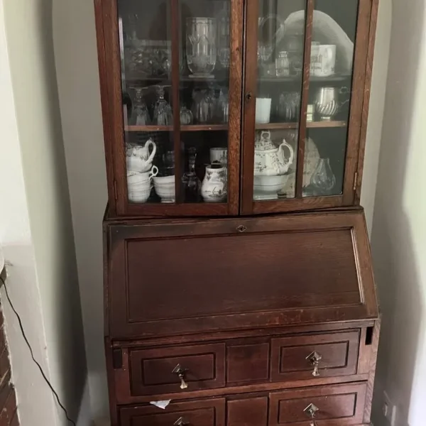 Vintage oak bureau