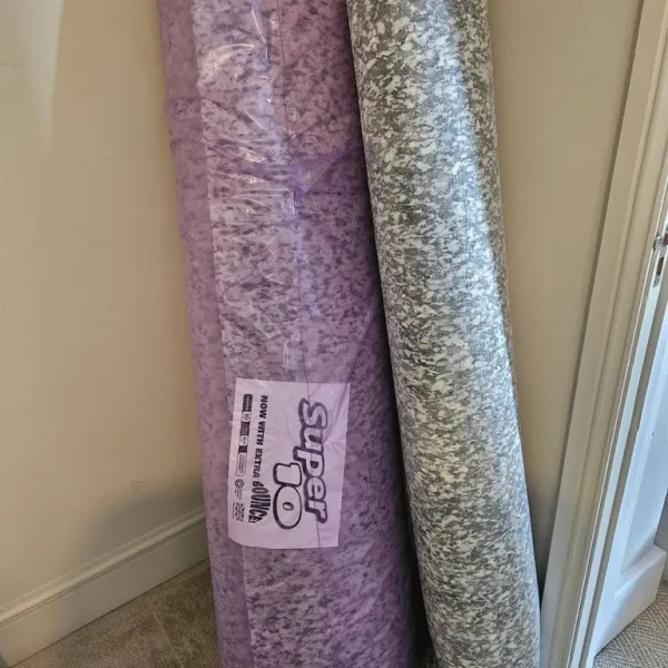 Carpet underlay roll 10mm thickness.