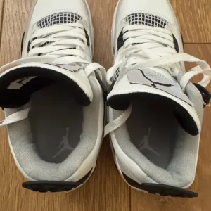 Nike Jordan 4 cement white shoes - Image 5