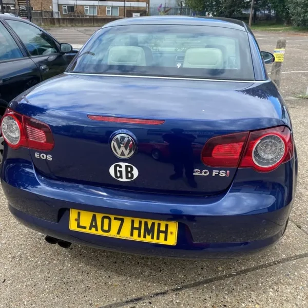 Volkswagen, EOS, Convertible, 2007, Semi-Auto, 1984 (cc), 2 doors