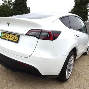 2023 Tesla Model Y RWD Electric Auto – Front and Side Damage, Repairable, Salvage - Image 4