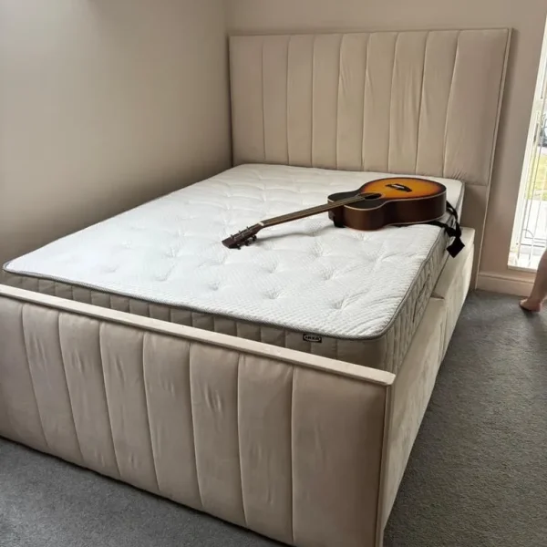 Kind size bed frame * NO MATTRESS*