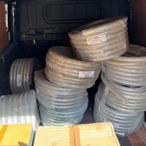 1 roll of pvc reinforced hose 16 meters new