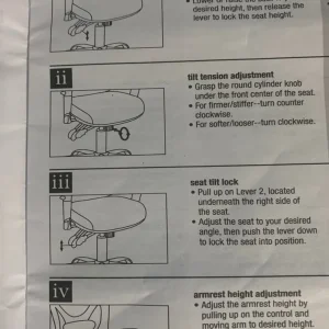 Staples Fully Adjustable Office Chair - Image 6