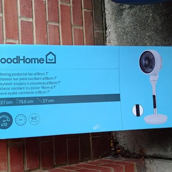 Pedestal Remote control Fan