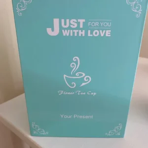 Brand new boxed Flower tea cup/ spoon - Image 3