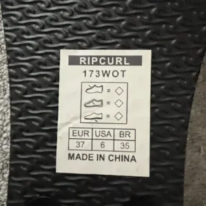 Genuine Rip Curl Flip Flops UK Size 4 - Image 3