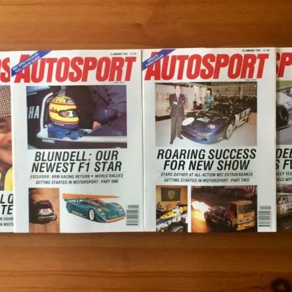 Autosport - 1991 Motor Sport Weekly (Jan to Dec) - 27 Issues