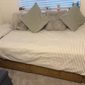 Single bed with mattress from gillies