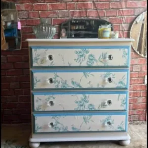 A solid pine chest of drawers,uniquely upcycled - Image 2