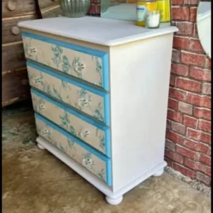 A solid pine chest of drawers,uniquely upcycled - Image 4