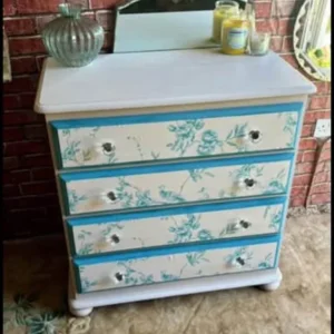 A solid pine chest of drawers,uniquely upcycled - Image 7