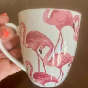 2 Flamingo mugs - Image 2