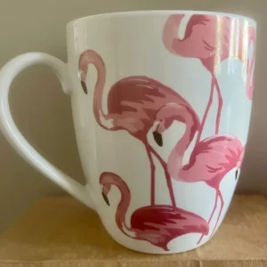 2 Flamingo mugs - Image 5