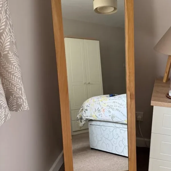 Oxford Oak Cheval Mirror