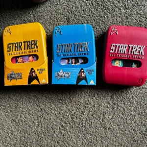 Star Trek blu ray collectables & some others thrown in
