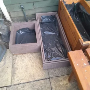 Lots garden planters. Stalls .mud kitchen - Image 3