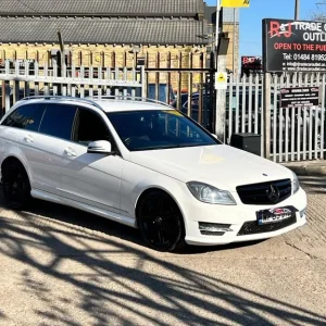 2013 Mercedes-Benz C-Class 2.1 C250 CDI AMG Sport Plus G-Tronic+ Euro 5 (s/s) 5dr ESTATE Diesel A... - Image 4