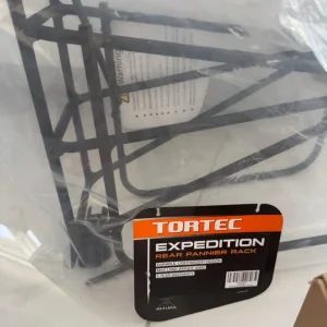 Brand new Tortec expedition pannier rack (35kg) and urban iki junior seat up to 10 years of age - Image 2