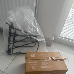 Brand new Tortec expedition pannier rack (35kg) and urban iki junior seat up to 10 years of age - Image 5