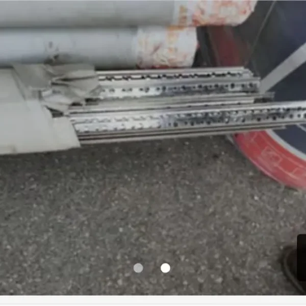 500 Plastering beads, stainless steel, 3000 x 35 mm.