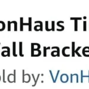 Tilt and swivel TV wall bracket