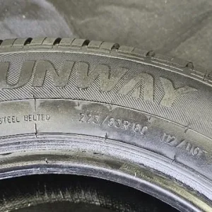 225 65 16 C 2 x tyres Runway Enduro 616 - Image 5