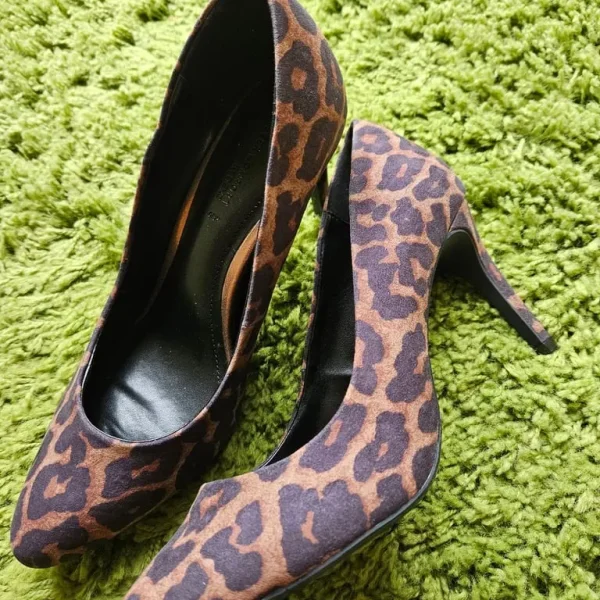 Leopard print heels - Next