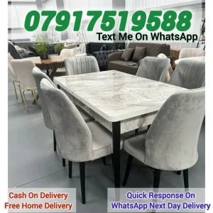 Dining Table set with Chairs - Image 4