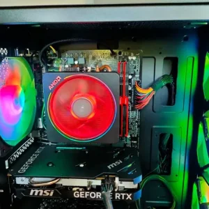 Gaming PC Ryzen 5 5500, Nvidia RTX 4060 8gb, 1tb SSD NVMe, 16gb DDR4, Win 11 - Image 2