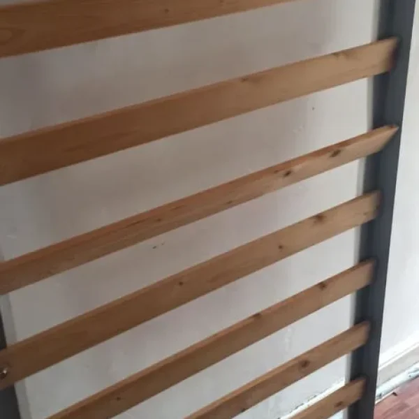 Single bed with mattress. Can deliver locally