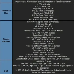 MSI MAG Z690 TOMAHAWK WIFI DDR4 Motherboard - Image 4