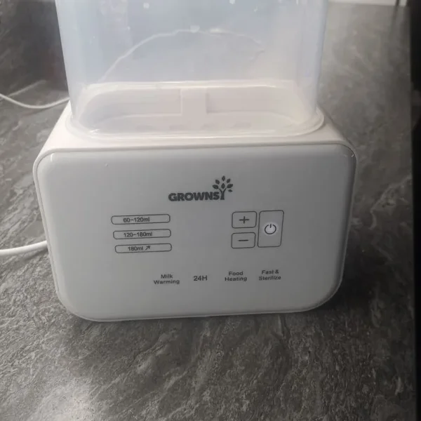 Bottle Warmer 8-in-1 Fast Baby Milk Warmer and Steriliser with LCD/Timer