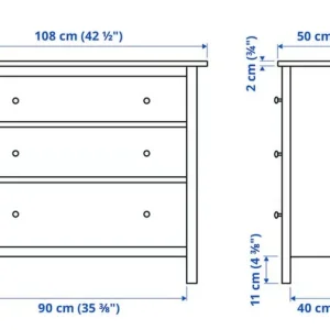 Ikea Hemnes Chest of Drawers - £90 - Image 4
