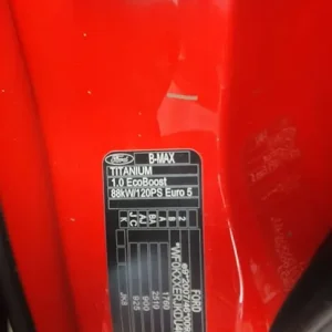 Ford, B-MAX, MPV, 2013, Manual, 998 (cc), 5 doors - Image 7