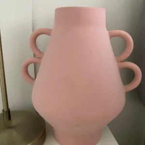 John Lewis pink vase