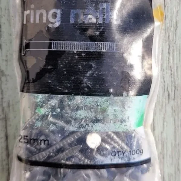 25mm nails - unopened bag