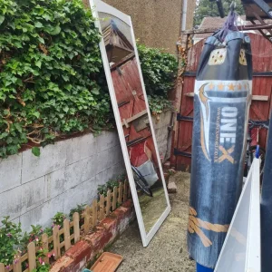 Two sliding wardrobe doors