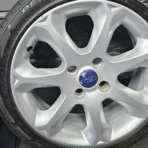 Ford Fiesta Genuine 16 alloy wheels + 4 x tyres 195 45 16 - Image 7