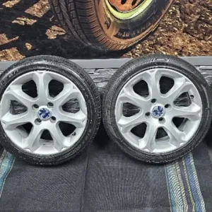 Ford Fiesta Genuine 16 alloy wheels + 4 x tyres 195 45 16