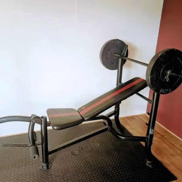 Adidas Bench and Weights