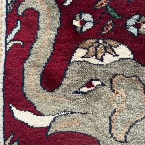 Vintage Woven Persian Style Rug - Image 2