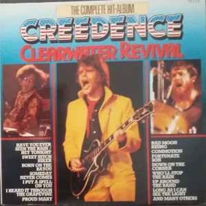 CLASSIC - ‘CREEDENCE CLEARWATER REVIVAL – COMPLETE HIT ALBUM’ on Vinyl (VINTAGE ROCK 1985) 2LP album