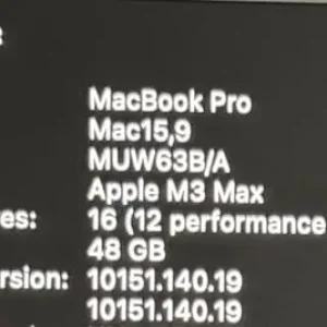 Apple MacBook Pro 16” 48Gb late 2023 model - Image 3