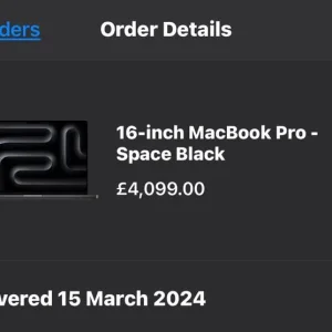 Apple MacBook Pro 16” 48Gb late 2023 model - Image 7