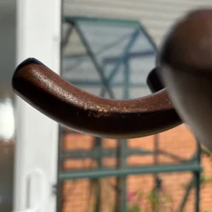 Antique wooden coat/umbrella stand - Image 5