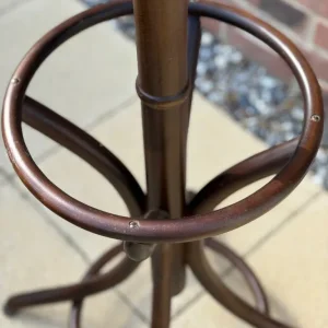 Antique wooden coat/umbrella stand - Image 6