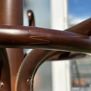 Antique wooden coat/umbrella stand - Image 8