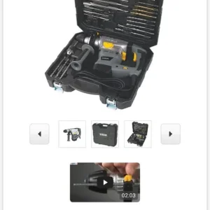 TITAN SDS Drill and bit set and Planer - Image 3