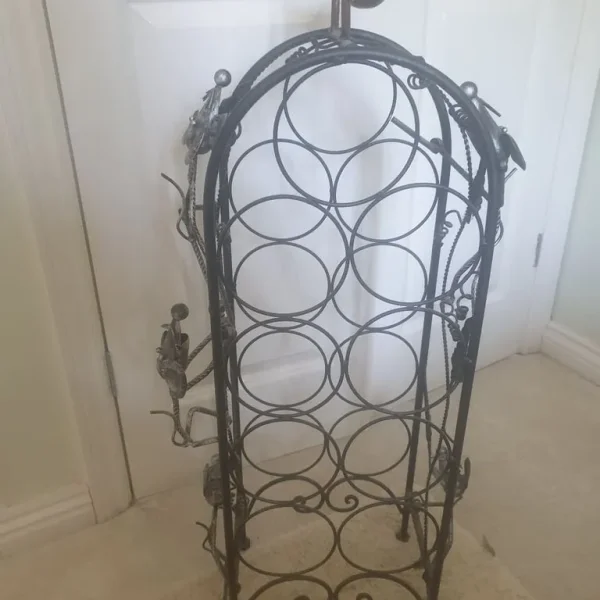 Bespoke WINE RACK Mice and cat.